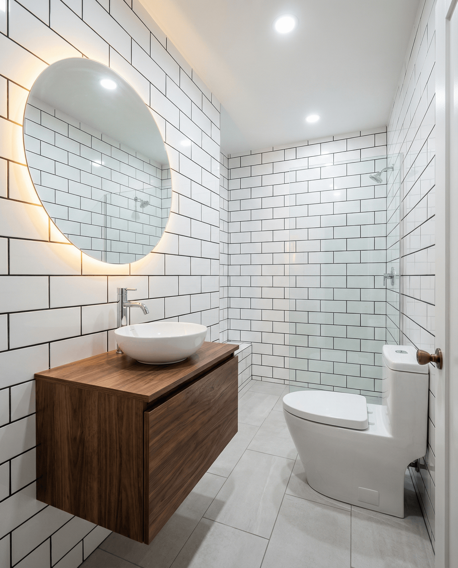 SMALL BATHROOM After - Bathroom Renovation