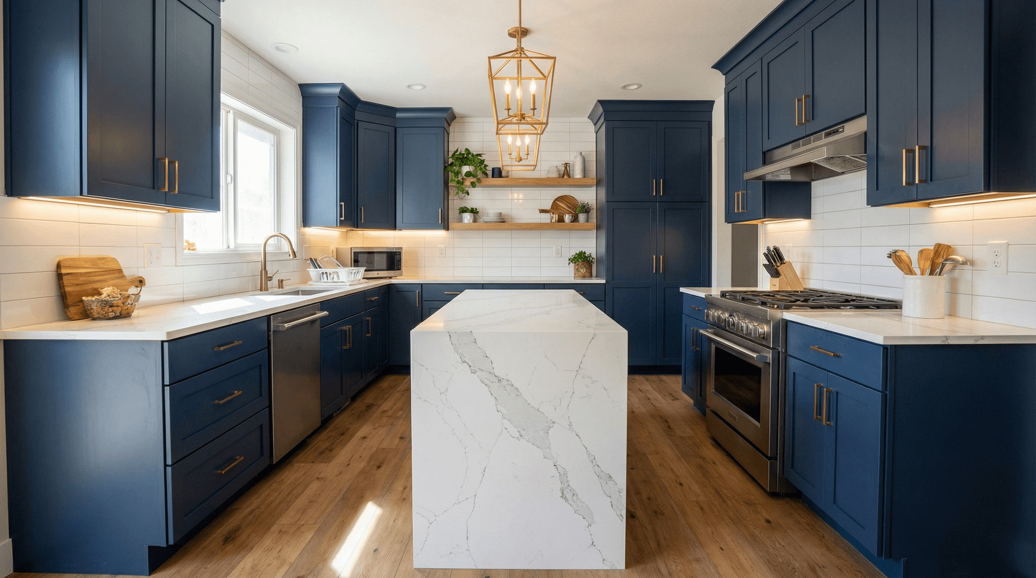 Kitchen After Renovation - Modern Luxury Design
