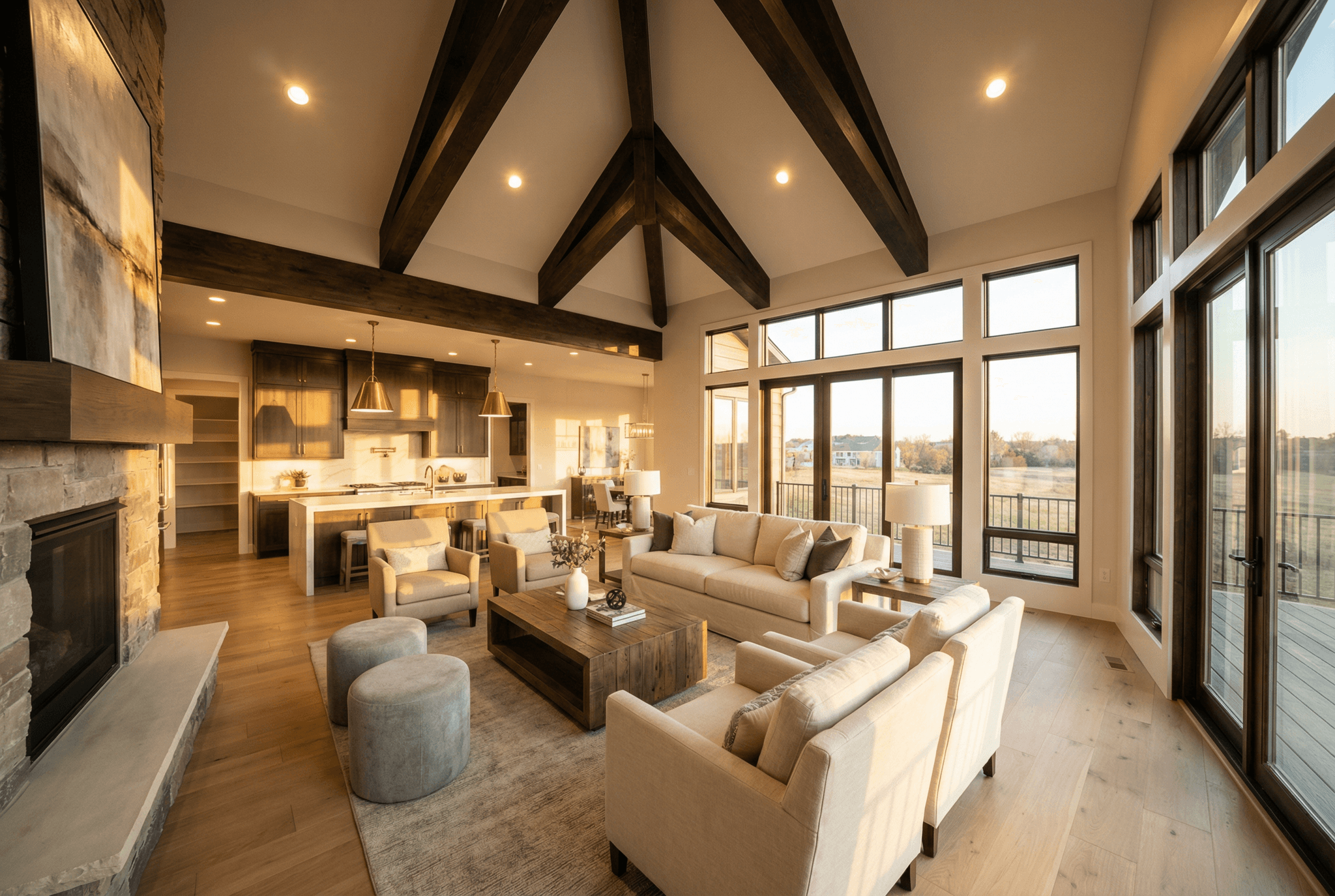 OPEN CONCEPT - Living Space by TB Construction FL